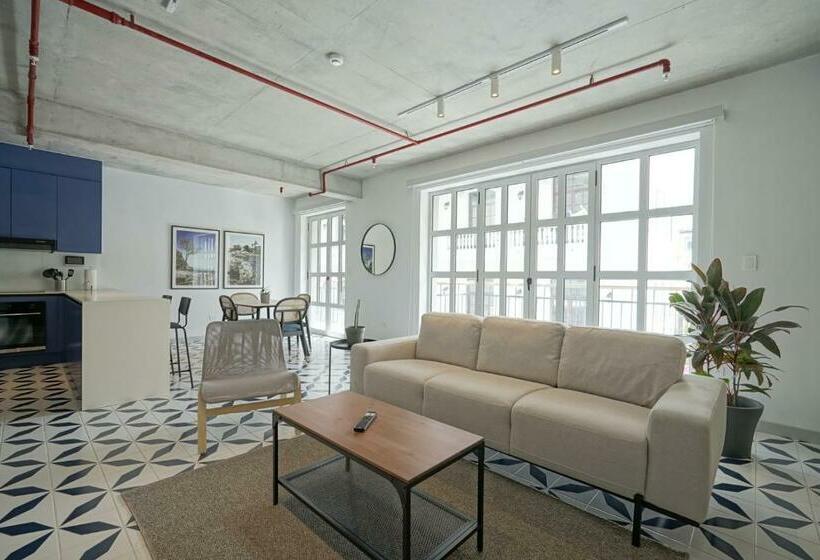 Апартаменты 1 Спальня с Террасой, Casa Contemporánea By Wynwood House