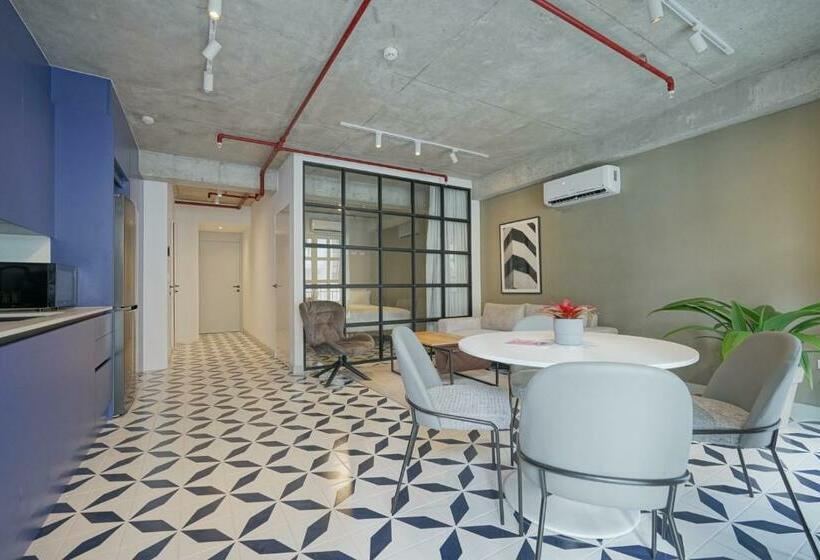 Апартаменты 1 Спальня с Террасой, Casa Contemporánea By Wynwood House