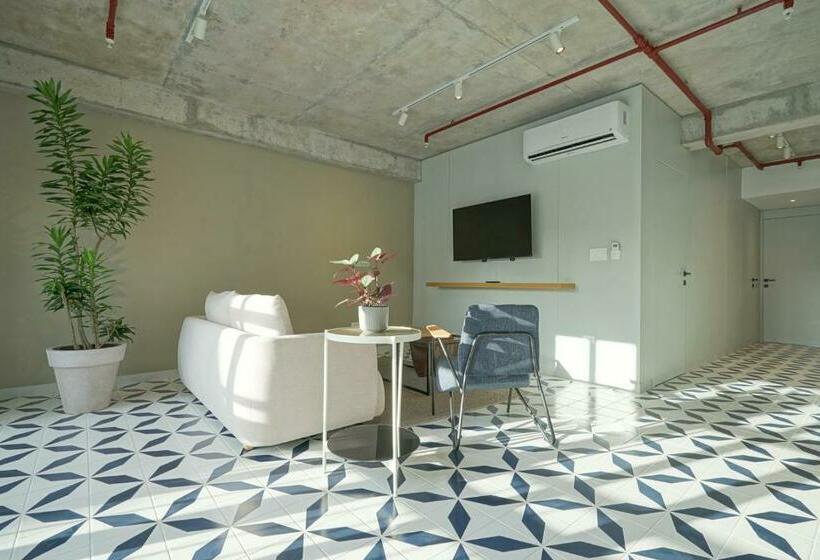 Апартаменты 1 Спальня с Террасой, Casa Contemporánea By Wynwood House