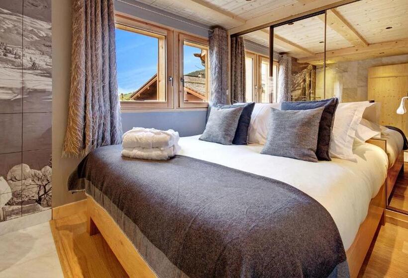 Люкс с Террасой, Chalet Hôtel Inarpa
