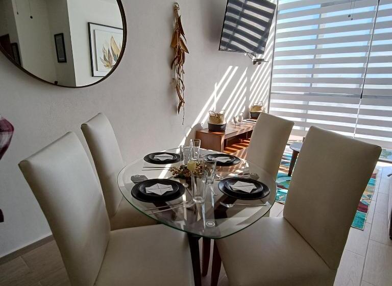 Appartement met 1 Slaapkamer met Terras, Ribera De Chapala Suites