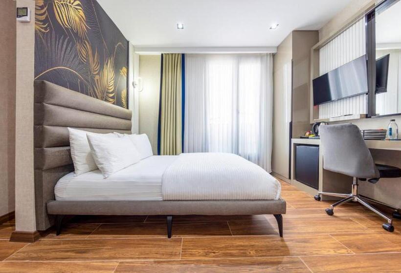 اتاق لوکس یک تخته, Dem Premium Hotel   Round Trip Airport Service   Istanbul International Airport