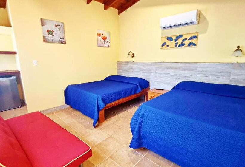 Четырехместный Номер Стандарт Вид на Сад, Hacienda Angeles