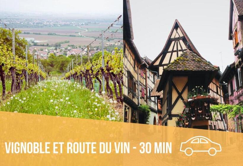 Дом 1 Спальня, Les Pinots D Alsace   3 Bungalows Climatisés Avec Tv   Proche Europa Park