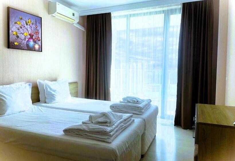 آپارتمان 1 خوابه با چشم‌انداز استخر, Apartments Stamopolu Lux With Pool View