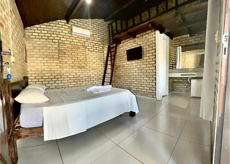 Quarto Estandar, Chalés Centro Da Pipa