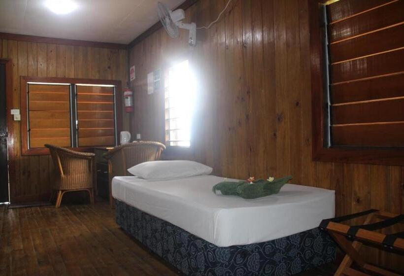 패밀리 룸 바다 전망, Mana Backpackers And Dive Resort