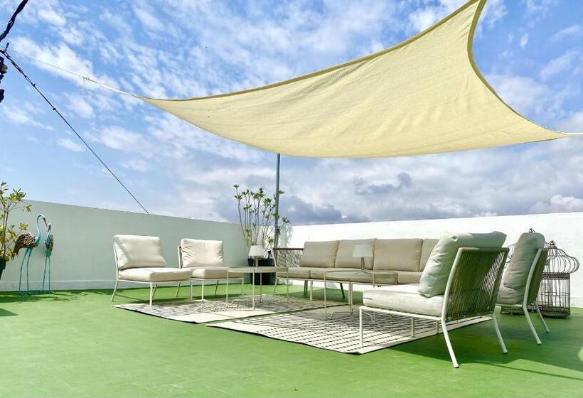 اتاق استاندارد یک نفره, Nueva Habitacion A Metros De Playa Con Cocina Y Wc Compartido, Terraza Y Zonas Comunes 3ac