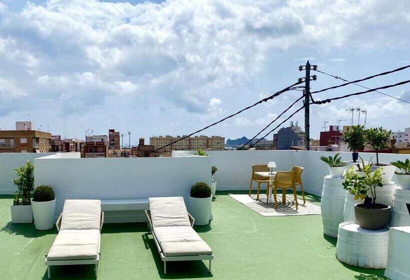 اتاق استاندارد یک نفره, Nueva Habitacion A Metros De Playa Con Cocina Y Wc Compartido, Terraza Y Zonas Comunes 3ac