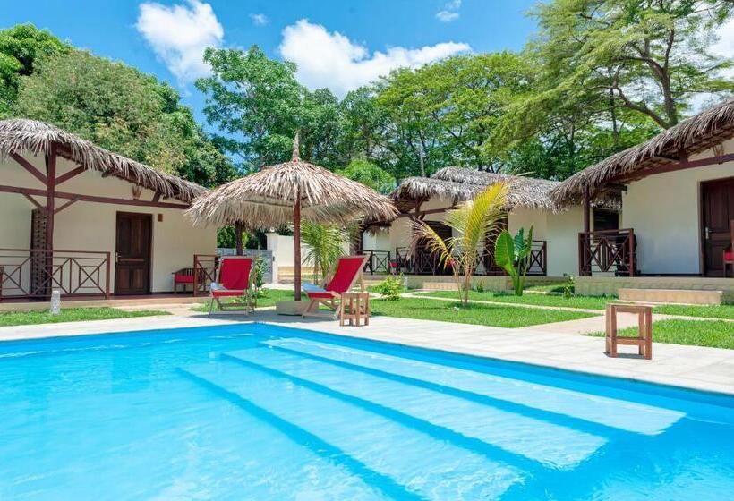 اتاق استاندارد با چشم‌انداز استخر, Blue Sky Resort