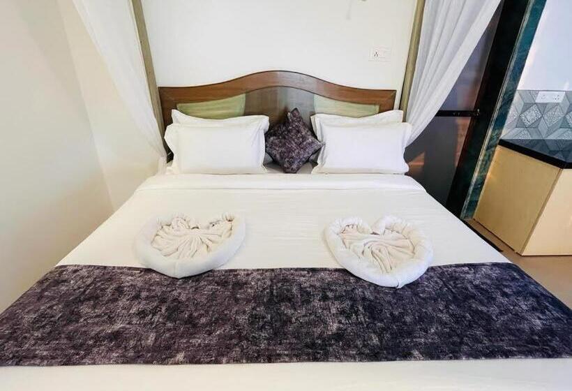 Quarto Estandar Cama King, Nagas Hotel Satyavati Morjim