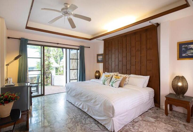 스탠다드 룸 킹사이즈 침대, Baansook Resort Koh Chang