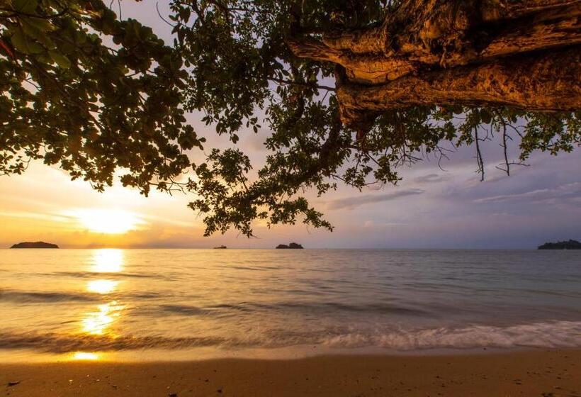 스탠다드 발코니 룸 바다 전망, Baansook Resort Koh Chang