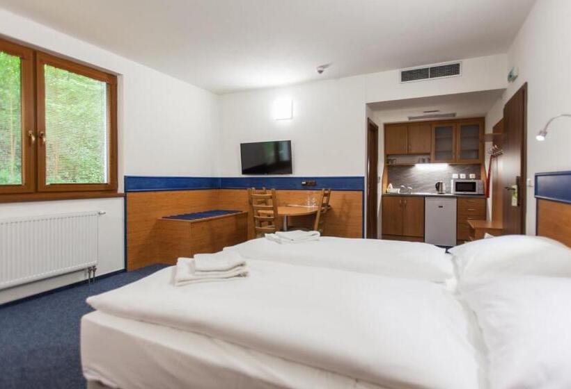 Апартаменты 1 Спальня, Kaskáda Kurdějov   Bed And Breakfast