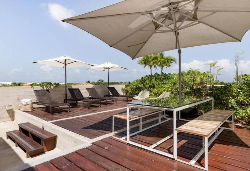 テラス付き１ベッドルームアパートメント, Casa De Piedra Tulum
