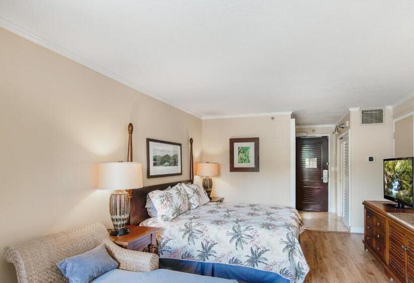 标准工作室带阳台, Kauai Beach Resort Room 2343