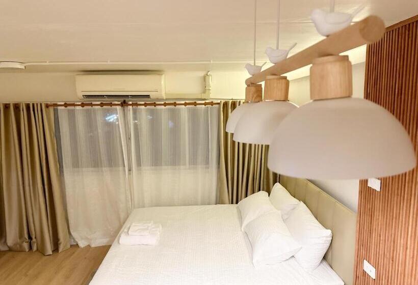Кровать в Общей Комнате, Happiness Sleep T6 ห้องพักเมืองทองธานี