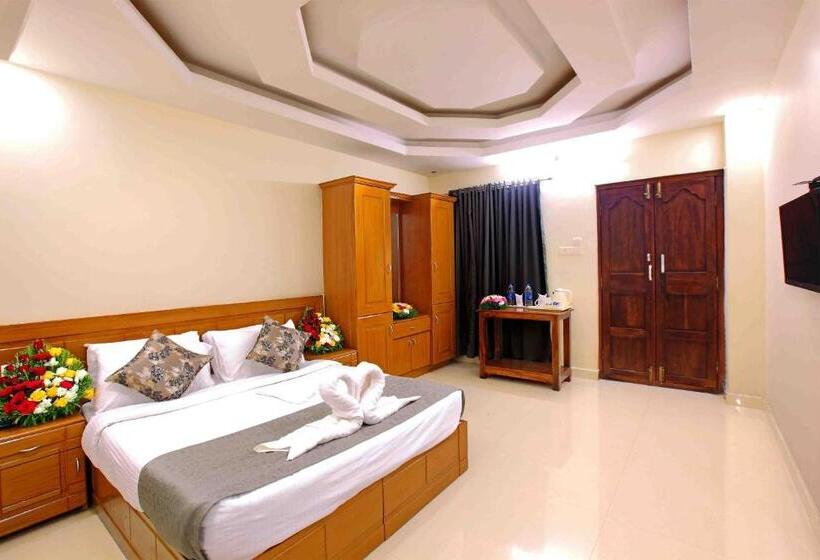 Номер Стандарт Вид на Озеро, Vembanad Village Backwater Resort