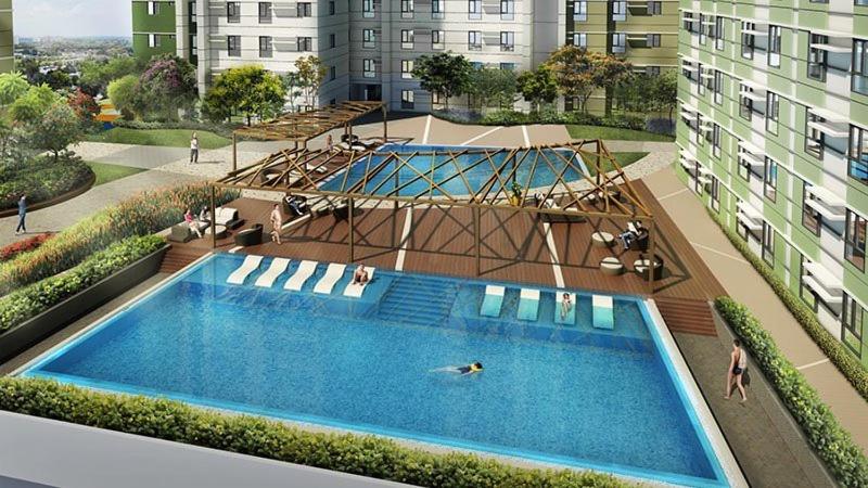 침실 1개 아파트, Urban Oasis At Avida Towers