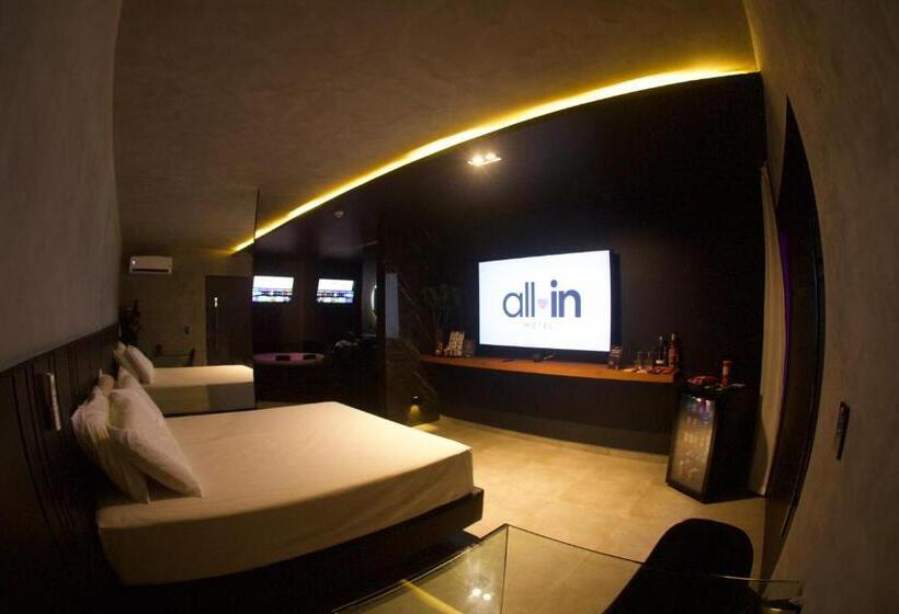 스위트 킹사이즈 침대, All In Motel