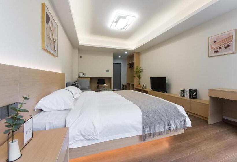 غرفة تنفيذية, Weisu Service Apartment   Shenzhen Songpingshan Science And Technology Park Store
