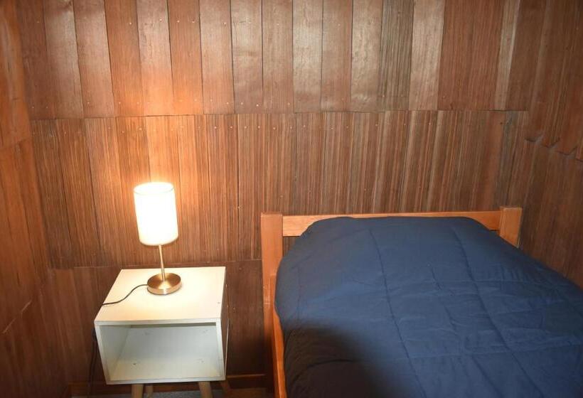 스탠다드 싱글 룸 공동욕실, Estación Hostel