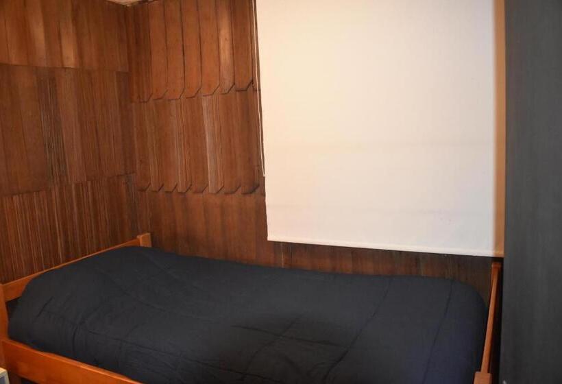 스탠다드 싱글 룸 공동욕실, Estación Hostel