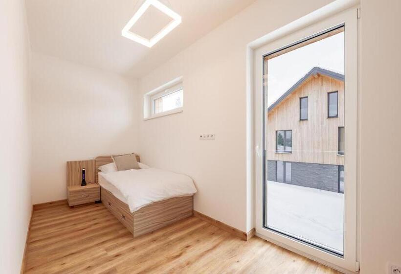 침실 1개 가든 전망 아파트, Resort Malé Lipno