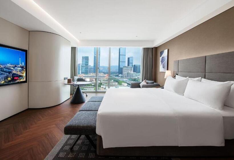 اتاق سوپریور با تخت بزرگ, Intercity Hotel Futian Zhongzhou Bay