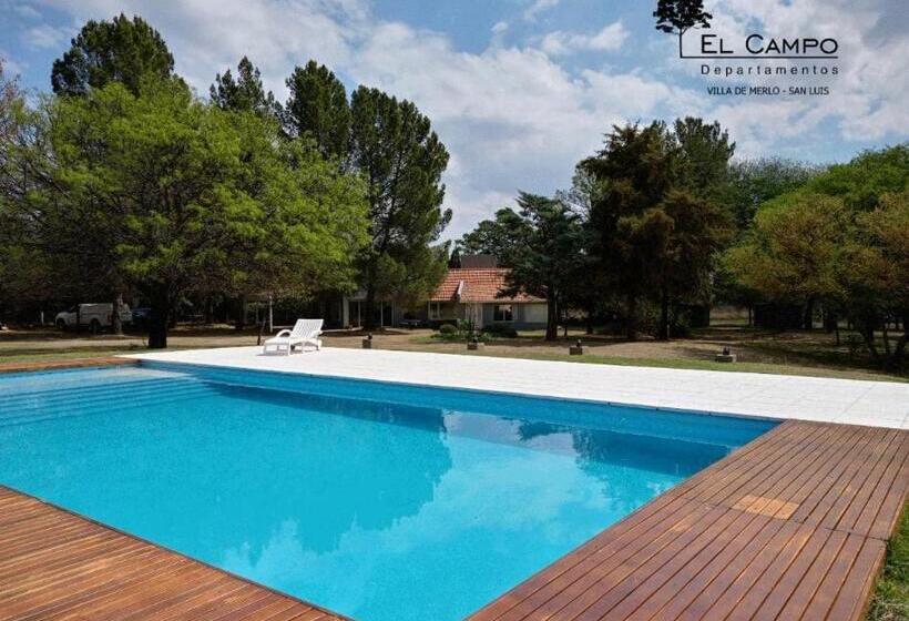 Апартаменты 1 Спальня с Видом, El Campo Departamentos