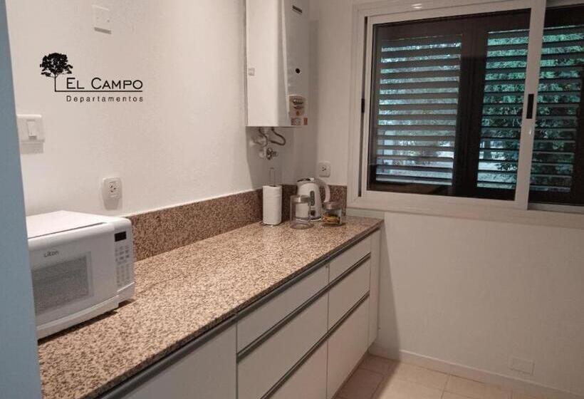 Апартаменты 1 Спальня Вид на Бассейн, El Campo Departamentos