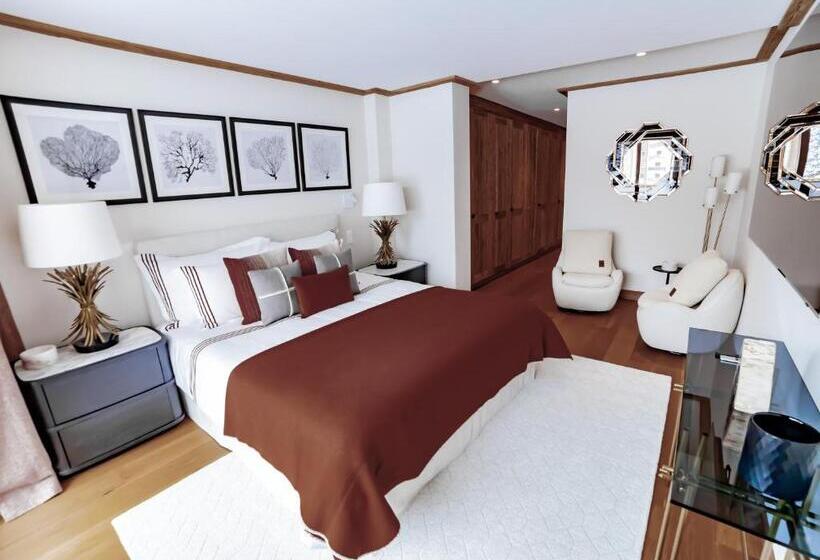 带1个卧室带花园景观的公寓, Sport Club Residences & Spa