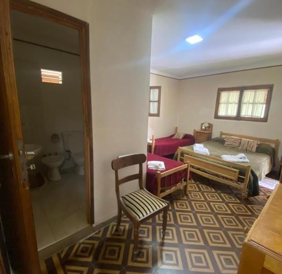 발코니가 있는 4인용 스탠다드 룸, B&b La Casa Del Padre Leclef