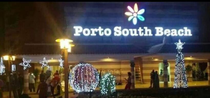 آپارتمان 1 خوابه با چشم‌انداز دریا, Porto South Beach Sokhna Families