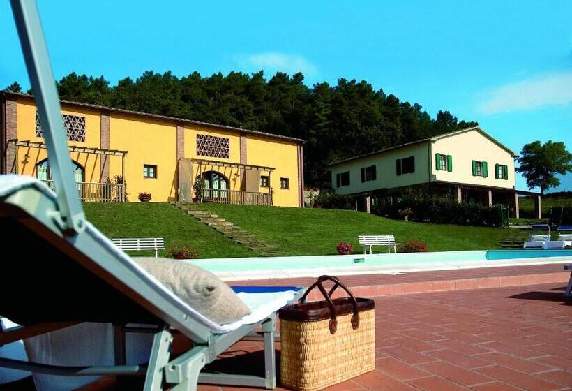 Апартаменты 1 Спальня Вид на Сад, Agriturismo La Burraia Vicino A San Gimignano