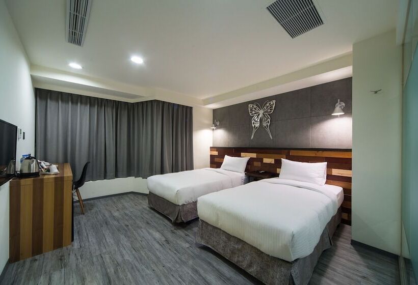 اتاق استاندارد با چشم‌انداز شهر, Xinshe Hotel   Hsinchu