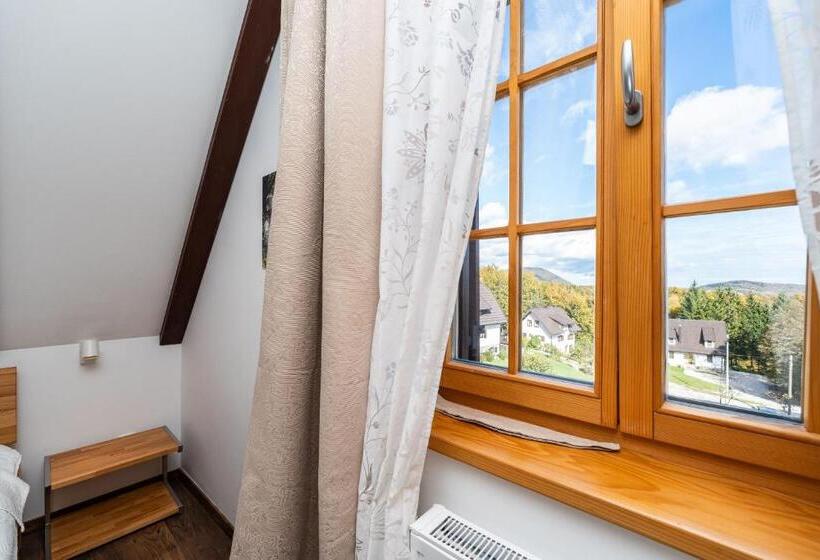 اتاق دلوکس با چشم‌انداز پارک, B&b Villa Sumrak Plitvica Rooms
