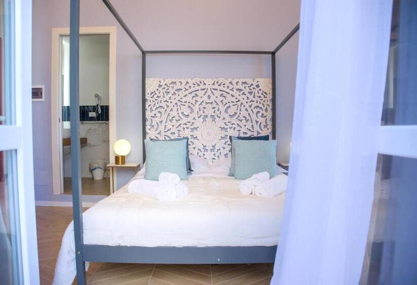 اتاق استاندارد با وان آب گرم, Le Dame Di Sicilia Sicilian Vintage Rooms