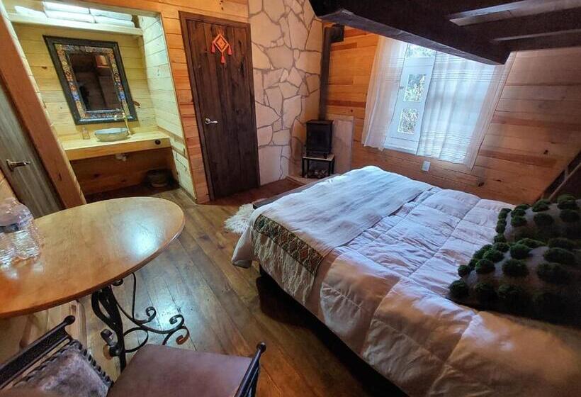 带1个卧室的高档别墅, La Cabaña Del Bosque