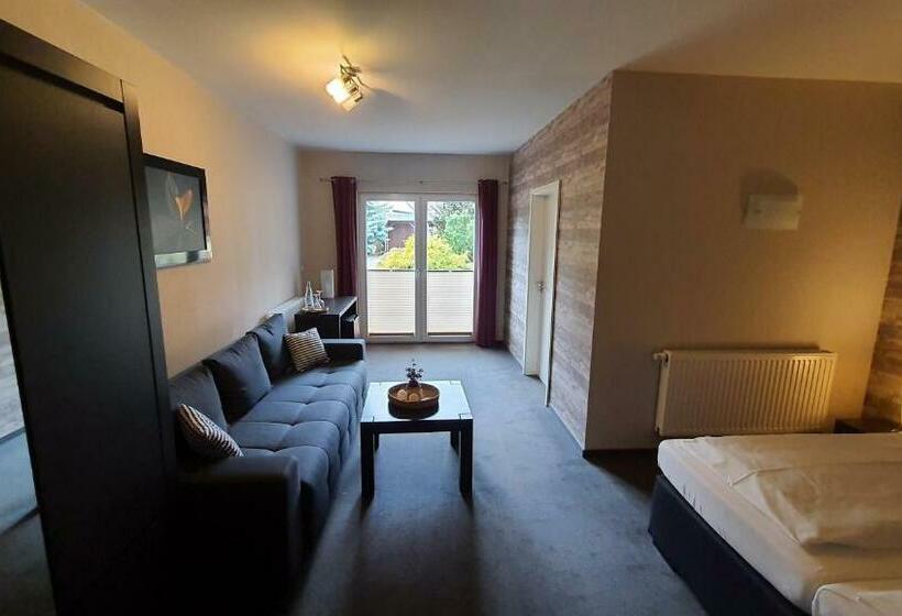 Номер Стандарт с Балконом, Spreewaldhof Romantik   Hotel Garni