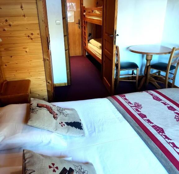 Четырехместный Номер Стандарт, Epicéa Lodge Hôtel