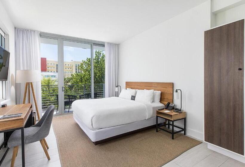 Стандартный Номер Кровать Кинг, The Meridian Hotel Miami Beach