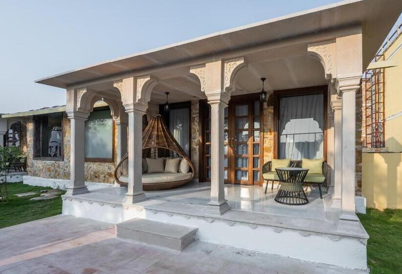 빌라 1 베드룸 - 수영장, Juna Mahal Jungle Resort Ranthambore