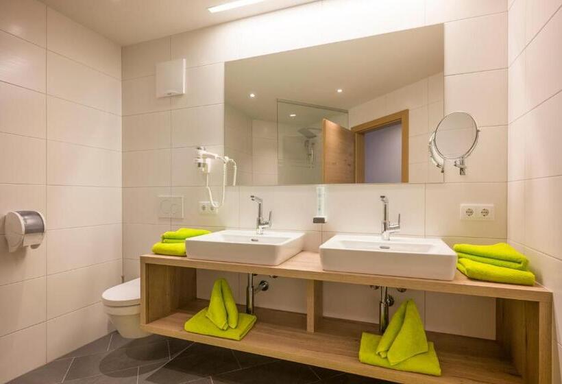 침실 2개 디럭스 아파트, Aparthotel Alptirol
