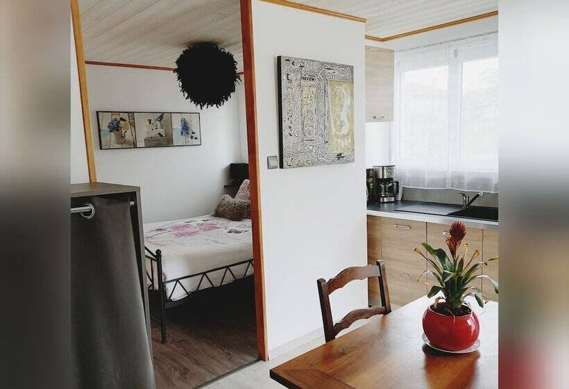 침실 1개 가든 전망 아파트, Le Clos Des Mylandes