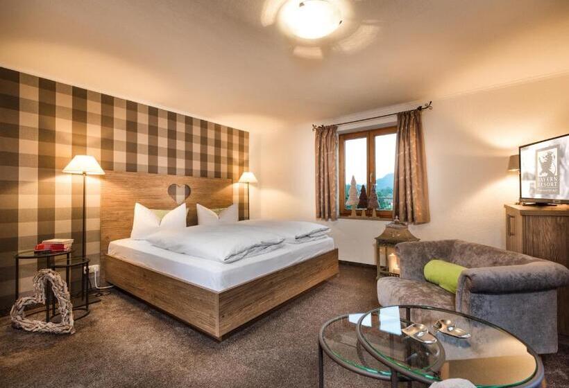 اتاق سوپریور با چشمانداز, Bayern Resort