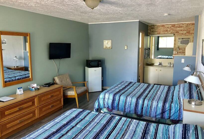 Номер Стандарт 2 Двуспальные Кровати, Motel Belle Riviere