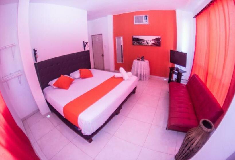 스탠다드 룸 킹사이즈 침대, Taganga Dive Inn