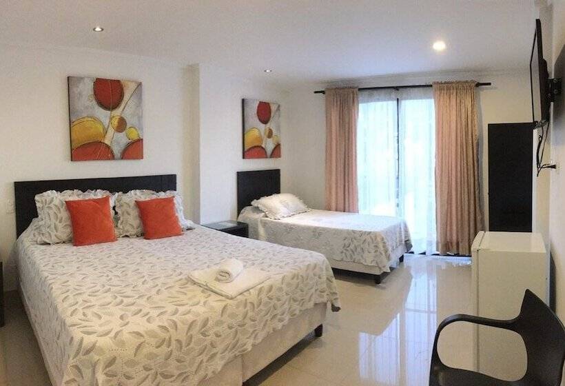 Üç Kişilik Standart Oda, Terraza Hotel Villavicencio
