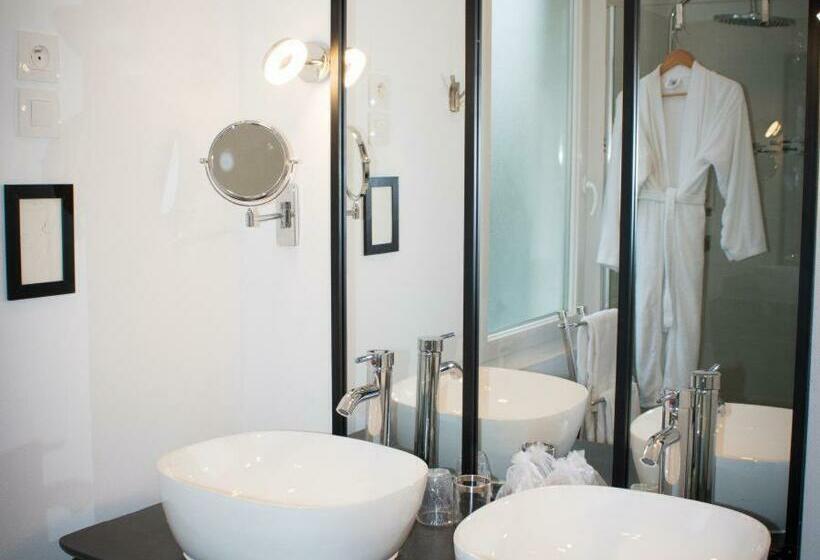 小型套房, Logis Hôtel & Restaurant Au Clos Paillé Charme & Caractère